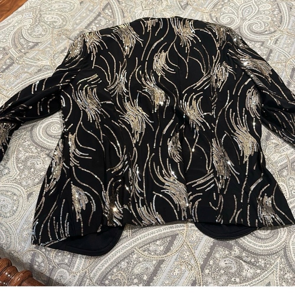 Alex Evenings Beaded Jacket & Shell - Picture 4 of 5